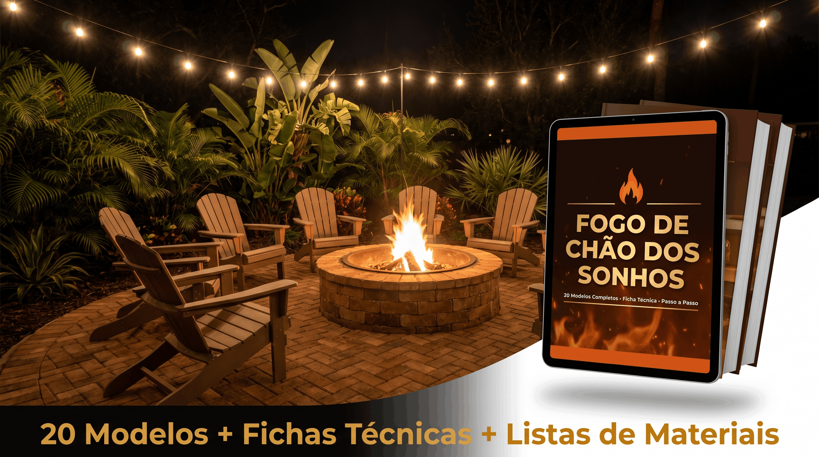 Fogo de Chão dos Sonhos — 20 modelos com ficha técnica e passo a passo